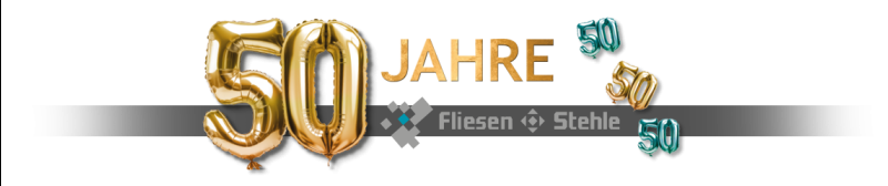 50 Jahre Fliesen Stehle